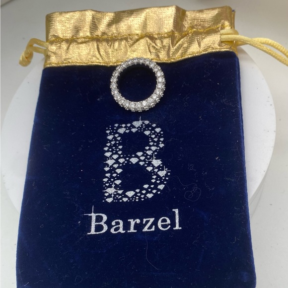 Barzel Cubic Zirconia Wedding band size 7 - Picture 4 of 5